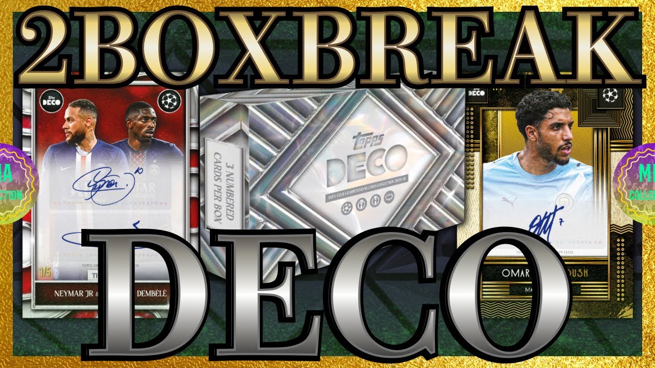 【サッカーカード】優れた意匠に心躍る！【2025/26 TOPPS UCC DECO】