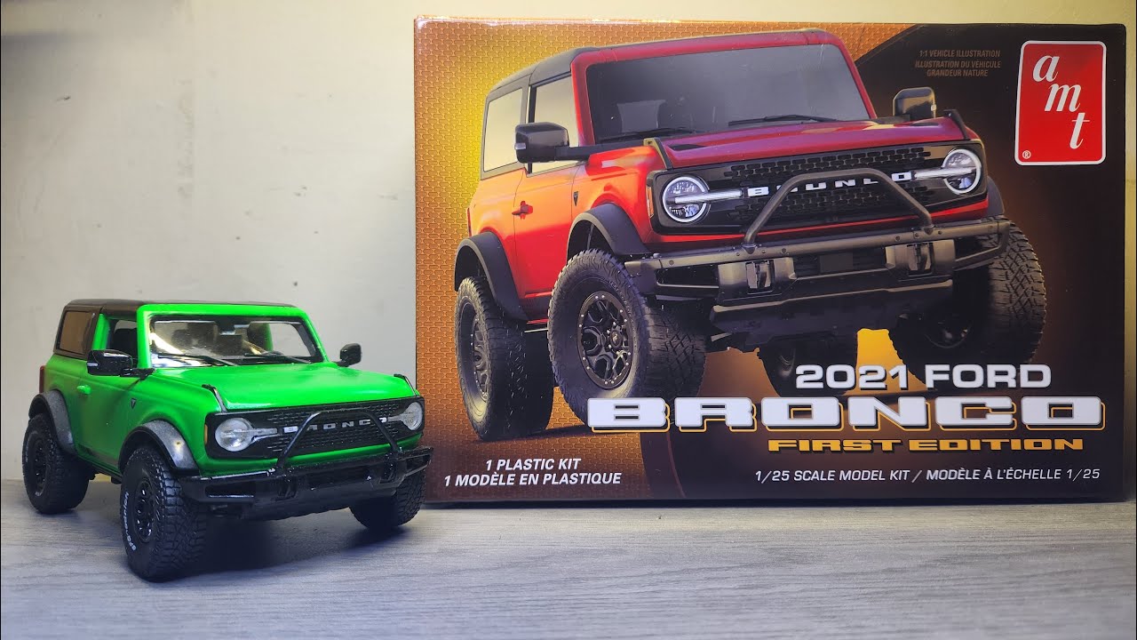 AMT 2021 Ford Bronco 1/25 scale complete build including final reveal