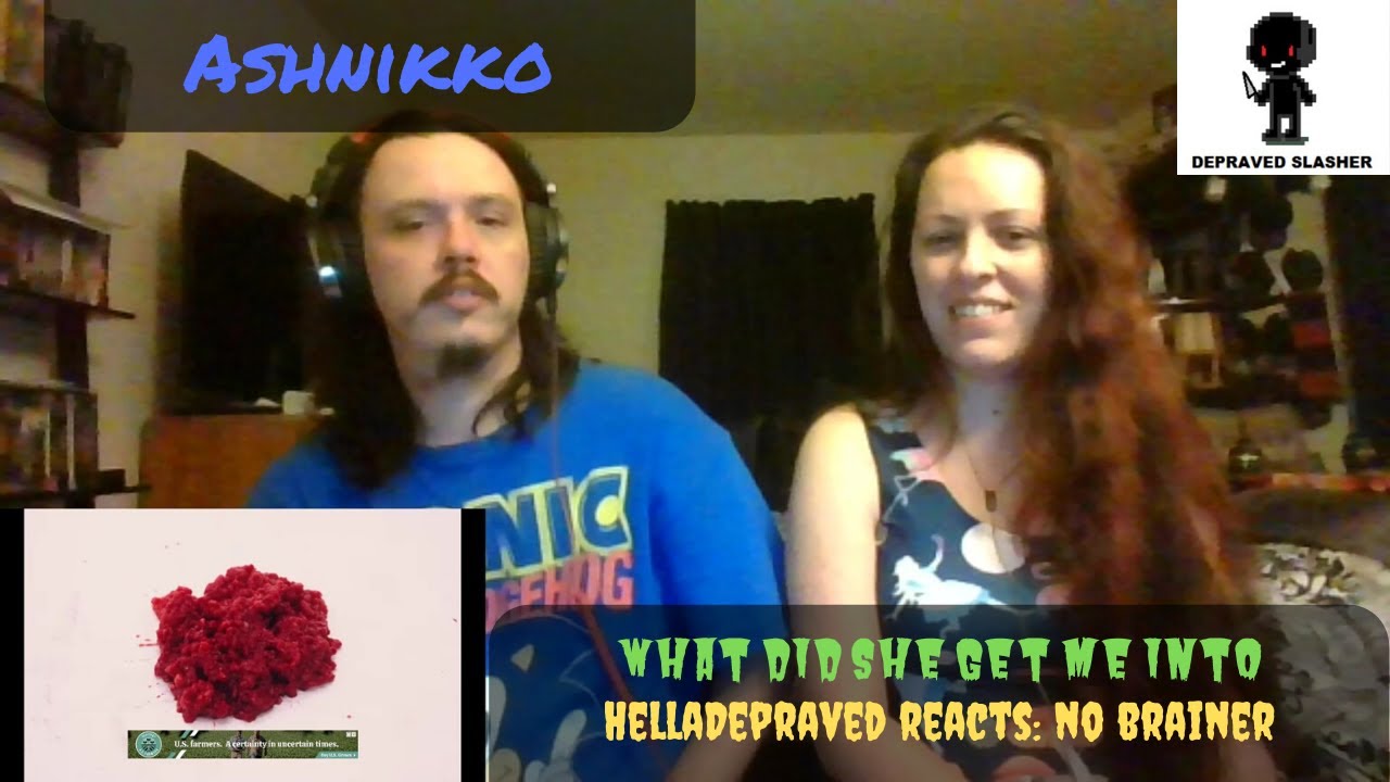 WHAT DID SHE GET ME INTO - Ashnikko - No Brainer [REACTION]