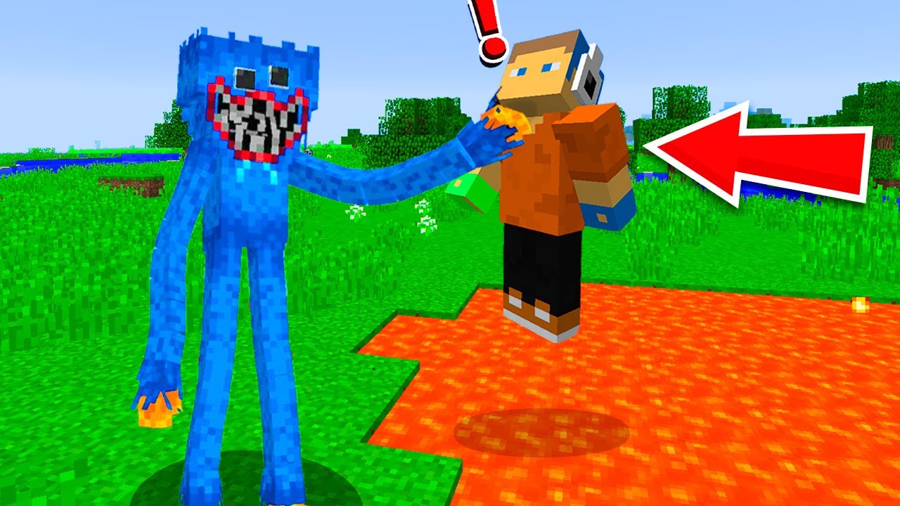 Jeg Bliver OPDAGET Af HUGGY WUGGY I Minecraft!