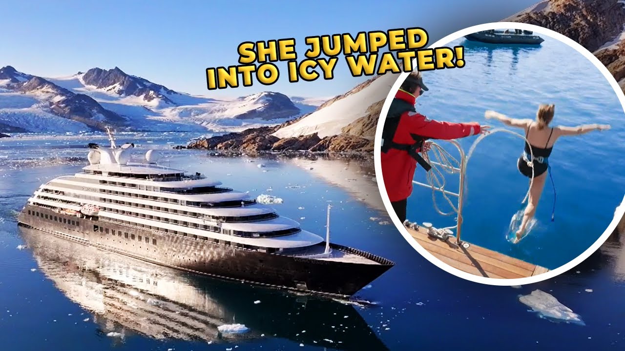 Sailing through Greenland on the luxurious Scenic Eclipse