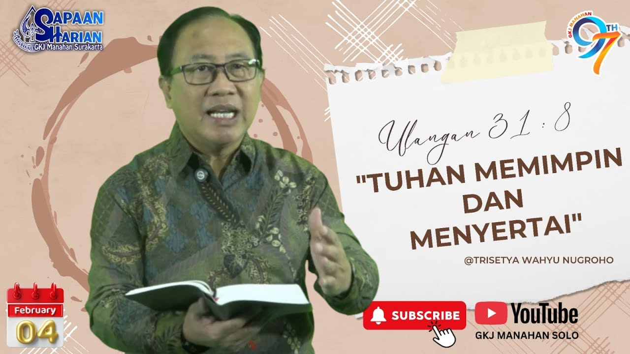 Sapaan Harian GKJ Manahan Surakarta [Februari 04, 2026] -