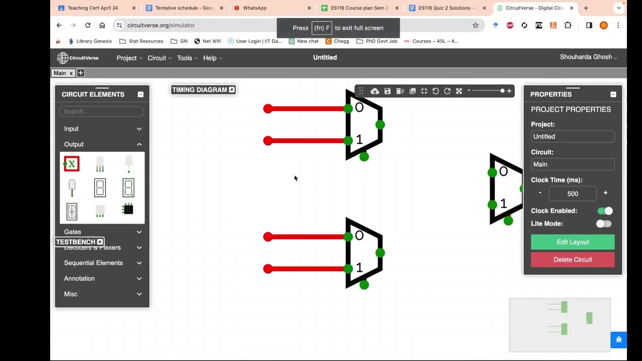 CircuitVerse Multiplexer-3