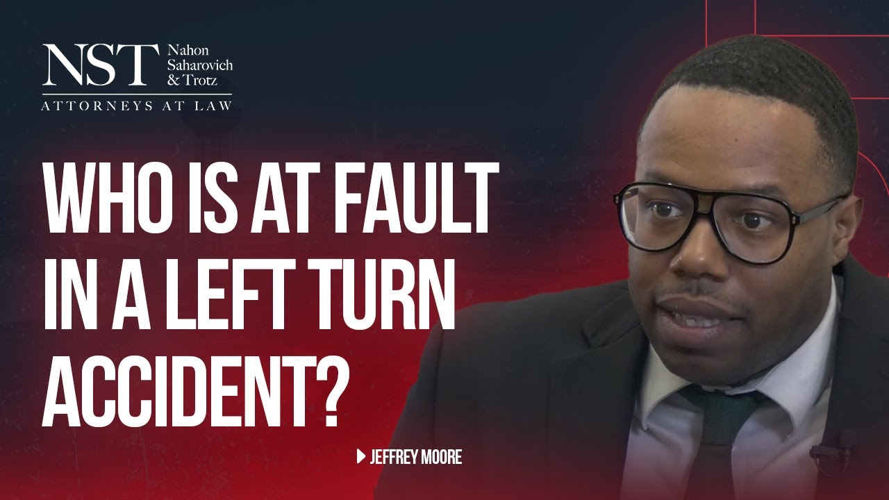 Who is At Fault in a Left Turn Accident?