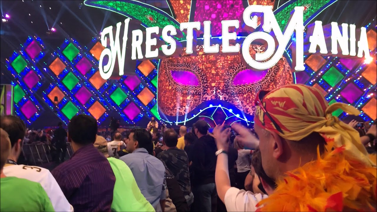 Wrestlemania 34 My View Elias Interrupts John Cena