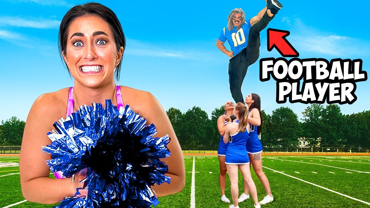 Transforming Football Players into Cheerleaders!