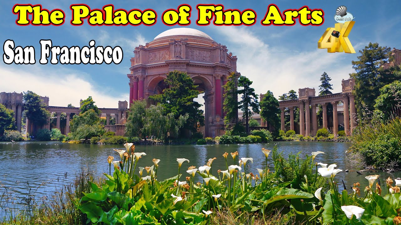 4K. The Palace of Fine Arts. San Francisco