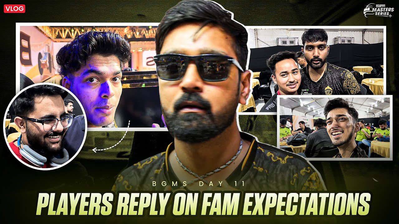 Godlike players reply on fans Expectations | #BGMS VLOG DAY - 11