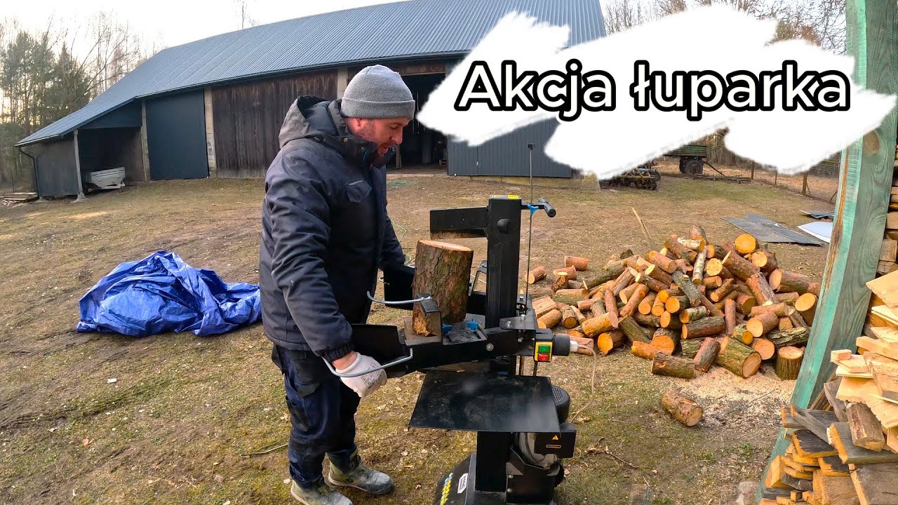 Akcja łuparka! czyli jak bez wysiłku rąbać drewno?