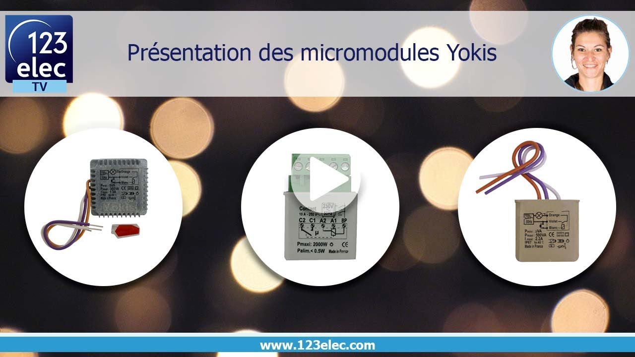 Micromodule de la marque Yokis : la gestion de l'&eacute;clairage