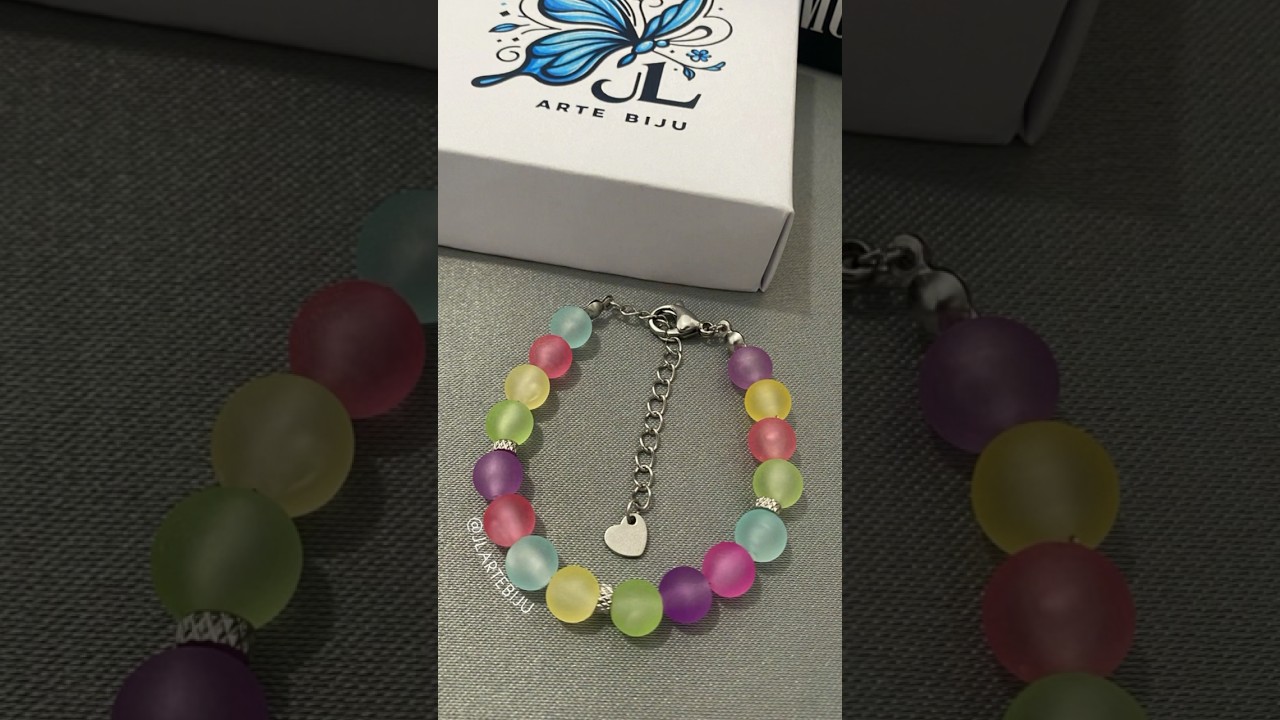 Pulseira Betina dispon&iacute;vel na Shopee e Site no perfil💚🧡🩵🩷↖️ #mi&ccedil;angas #bijuterias #feitoamao
