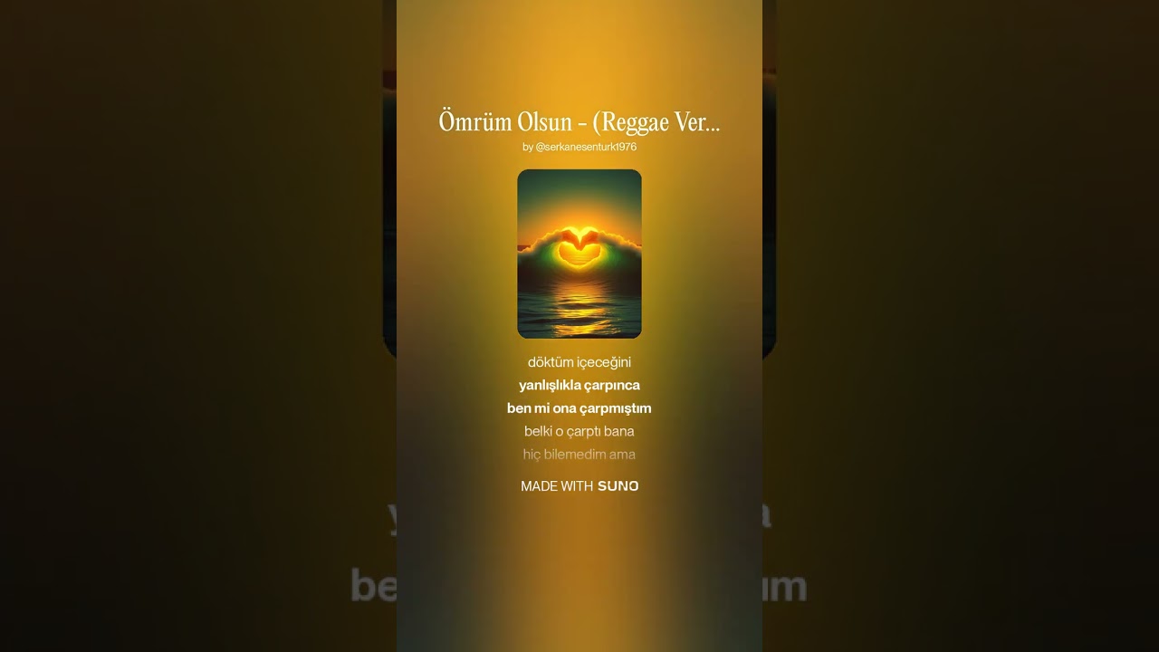 Ömrüm Olsun (Reggae Vers.)  - SERKAN ESENTÜRK DJ SEES Cover