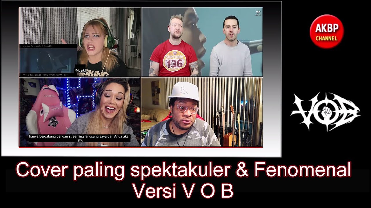 Cover paling enak didengar, spektakuler dan fenomenal versi V O B