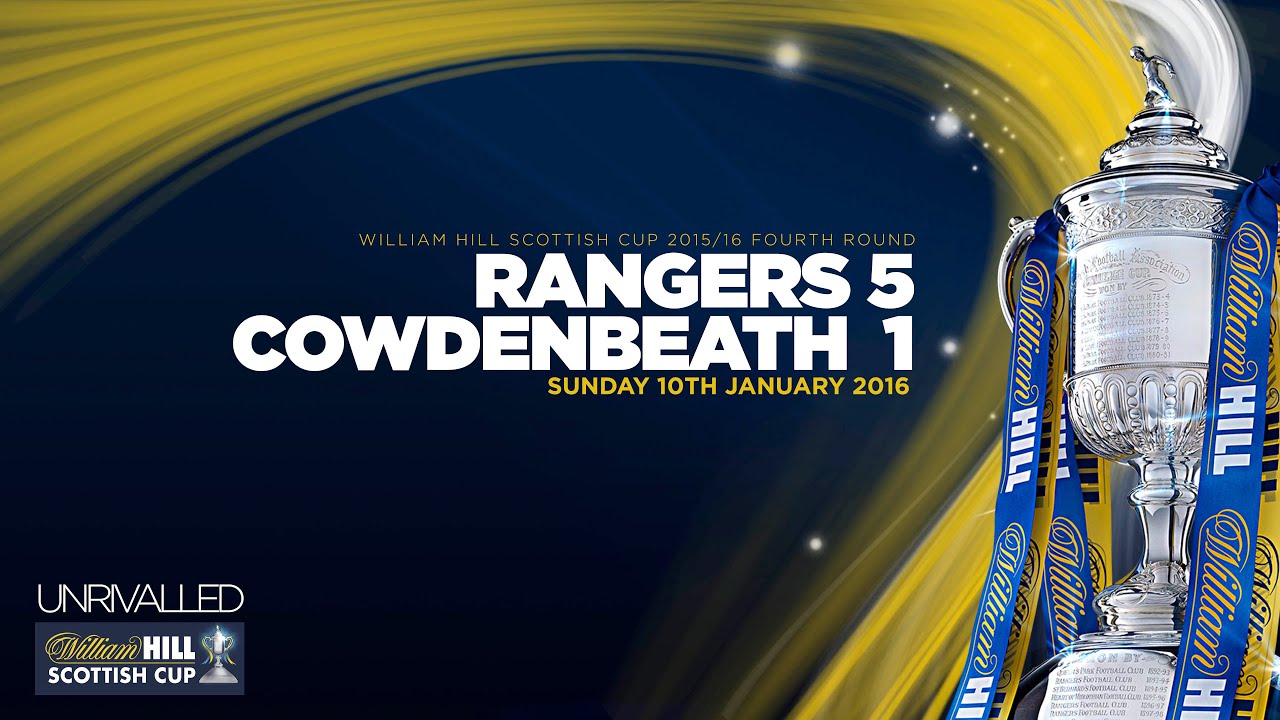 Rangers 5-1 Cowdenbeath | William Hill Scottish Cup 2015/16 - Round 4