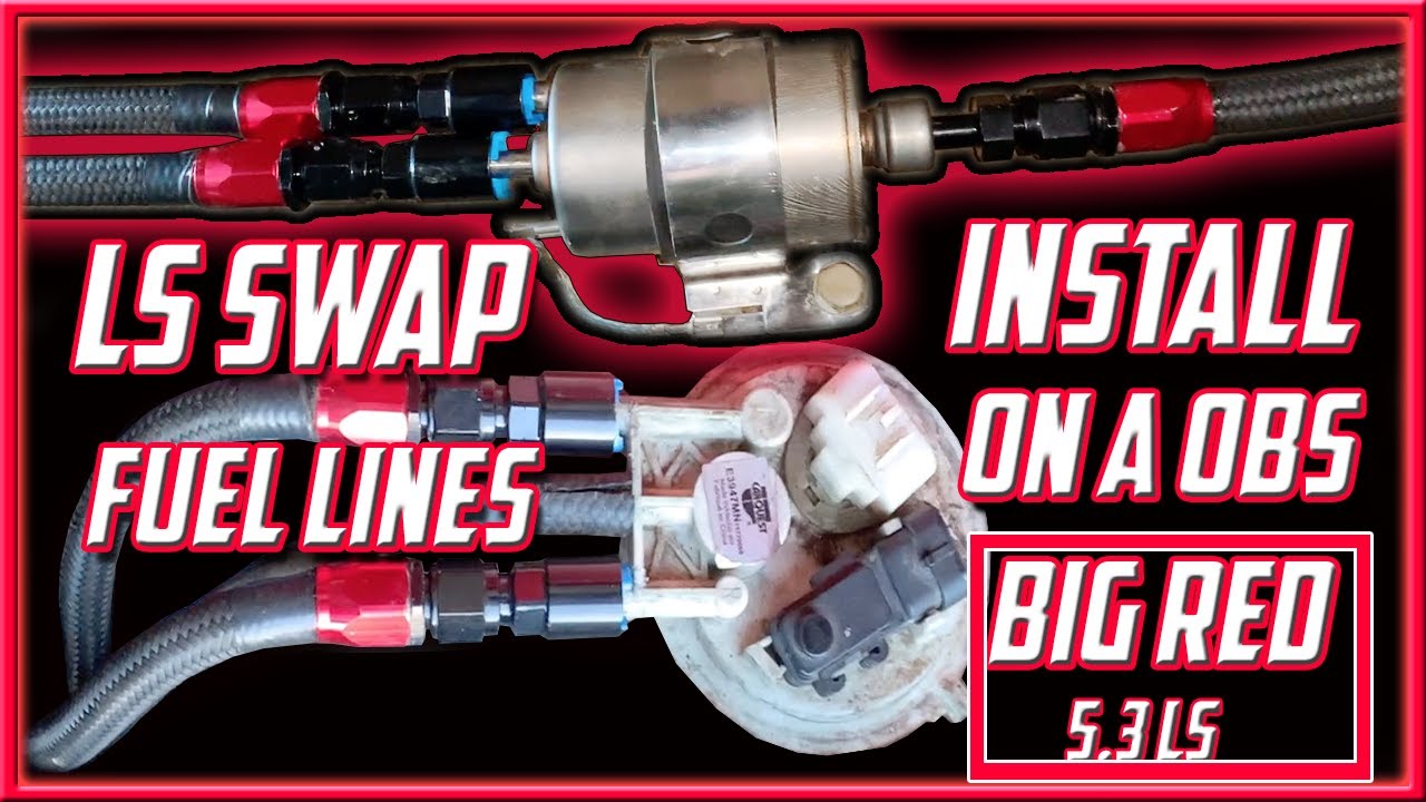 AN Fuel Line INSTALL 500hp 5.3 SWAP OBS