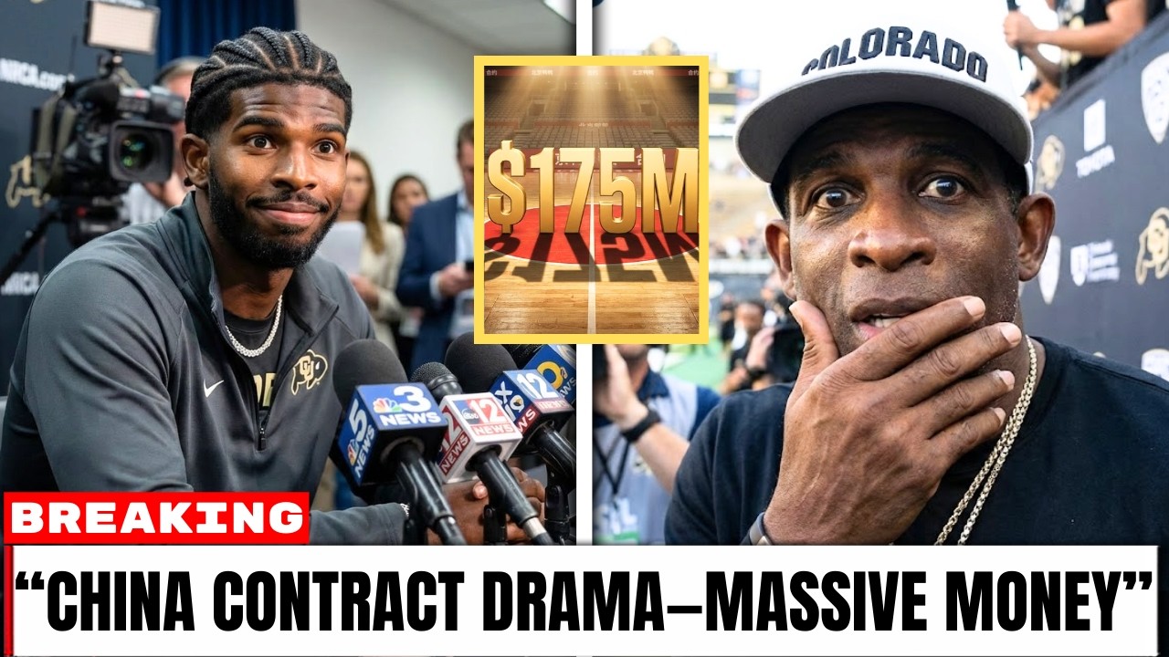 SHOCKING: Shedeur Sanders’ $175M Chinese League Contract Leaves Deion Sanders SPEECHLESS