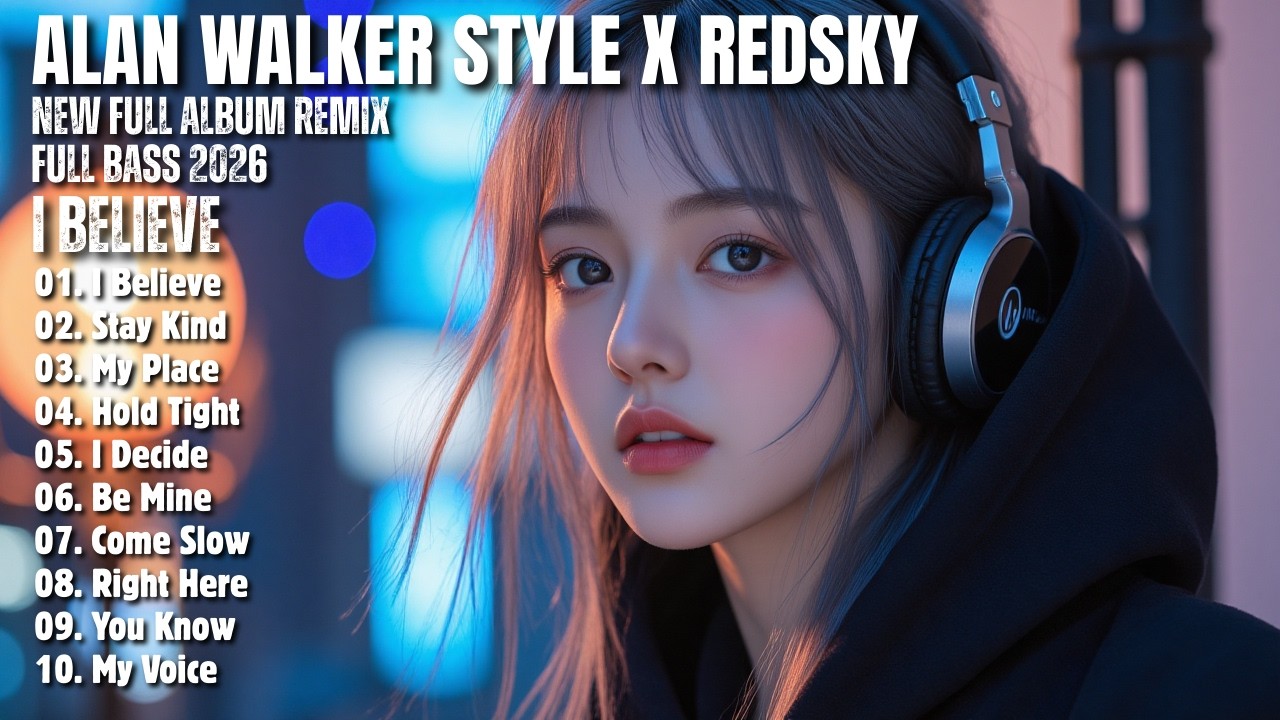 ALAN WALKER STYLE X REDSKY || I BELIEVE || NEW FULL ALBUM 2026