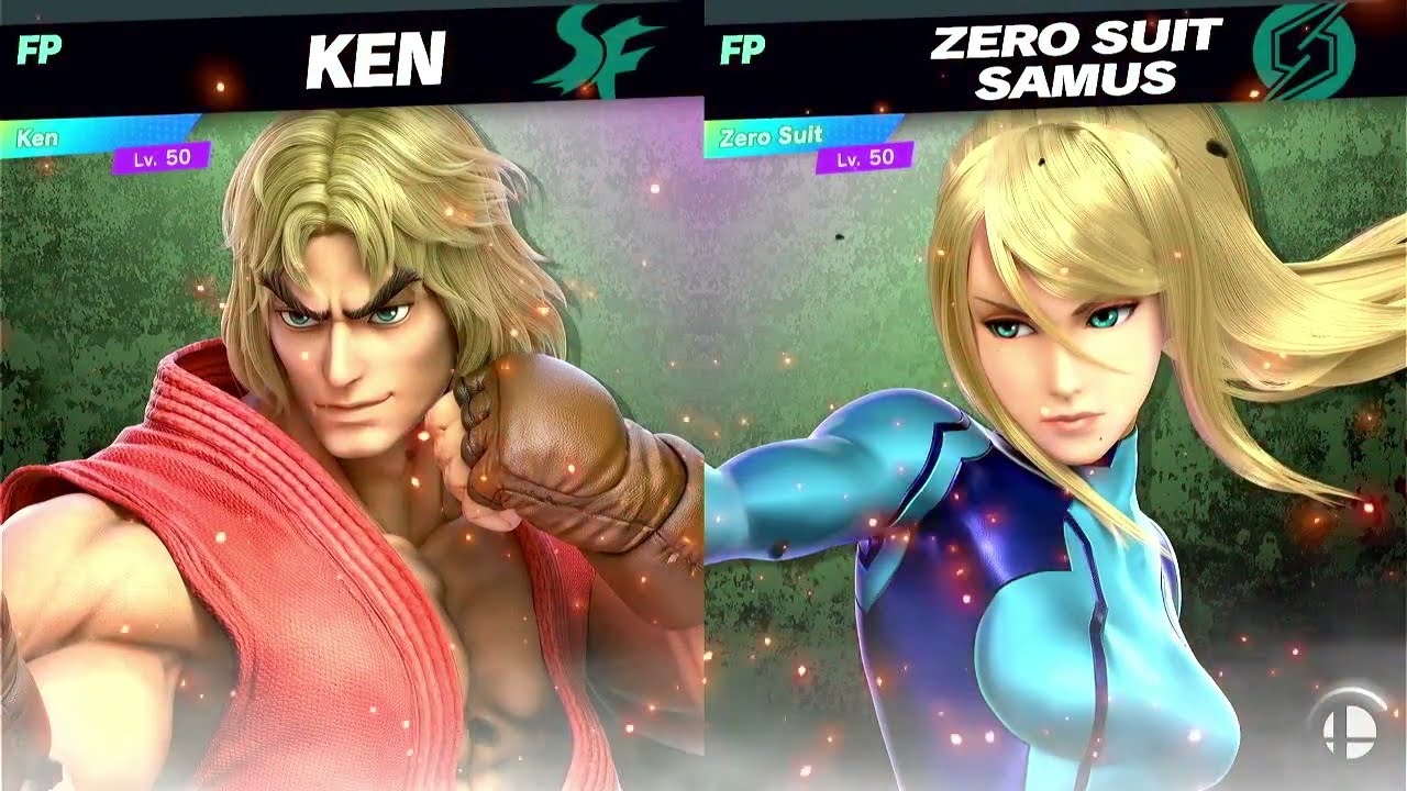 Super Smash Bros Ultimate Amiibo Fights Ken vs the World #29 vs Zero Suit Samus