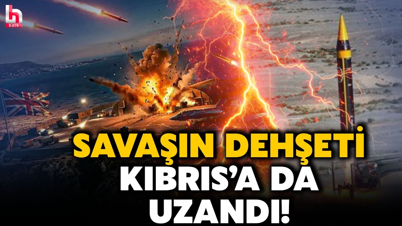 Savaş u&ccedil;akları havalandı, b&ouml;lgede teyakkuza ge&ccedil;ildi! İran, G&uuml;ney Kıbrıs'taki İngiliz &uuml;ss&uuml;n&uuml; vurdu!