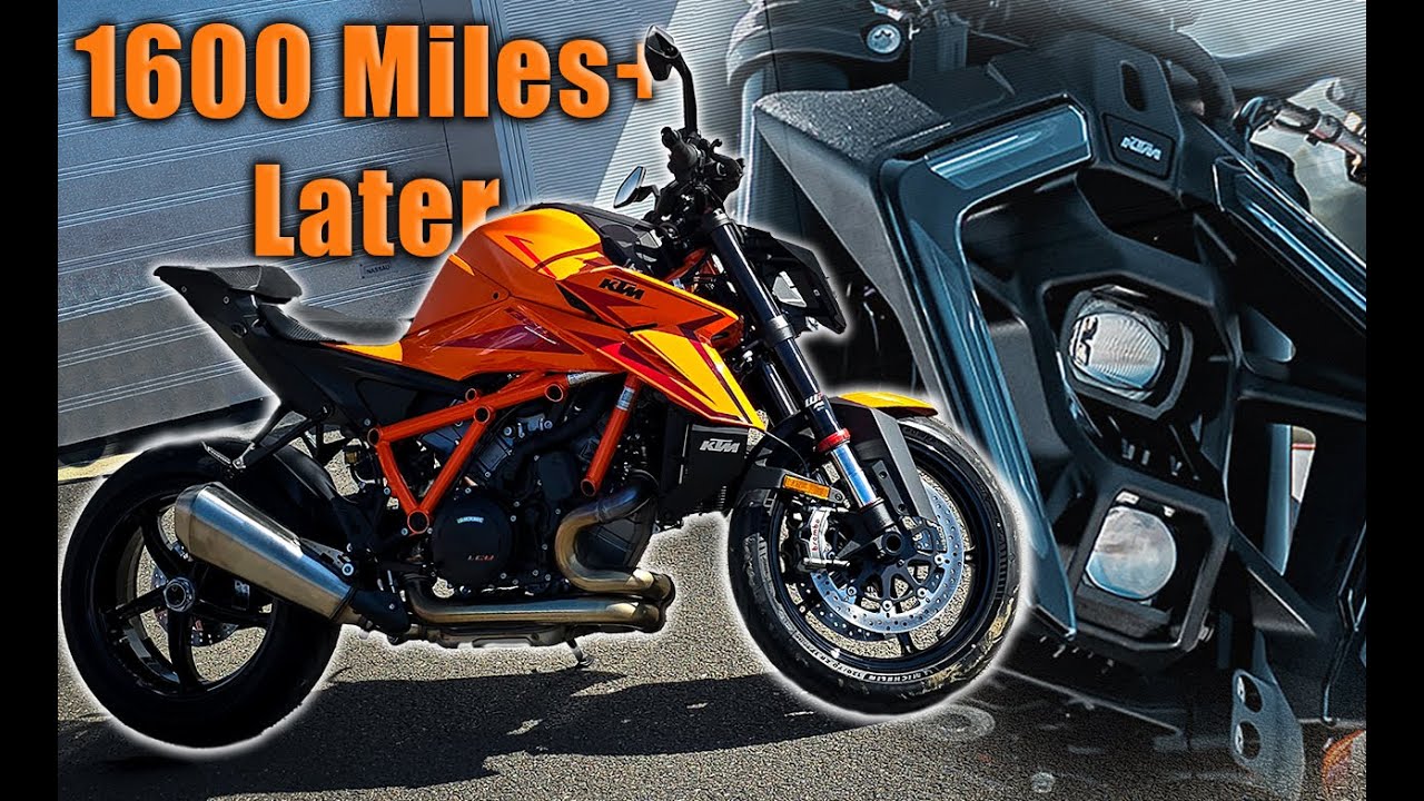 What I HATE after 1600+ Miles! KTM 1390 Super Duke R