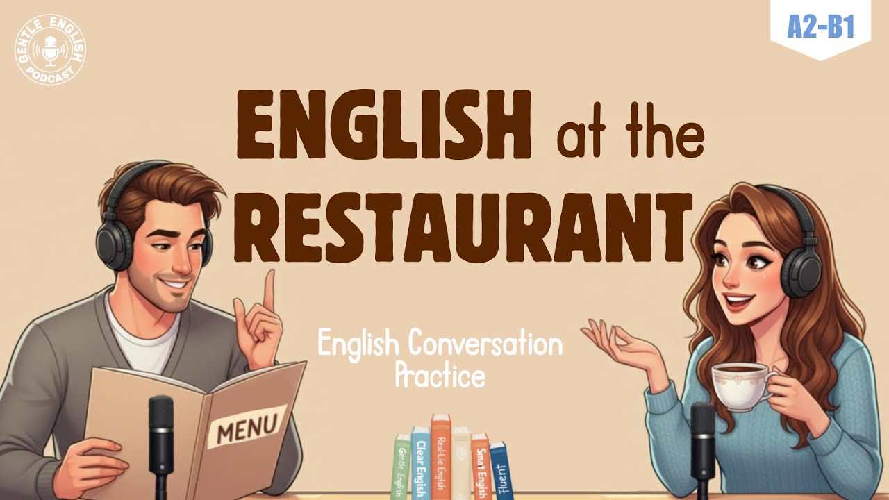 English Conversation Practice | English at the Restaurant | Learn English Fast 