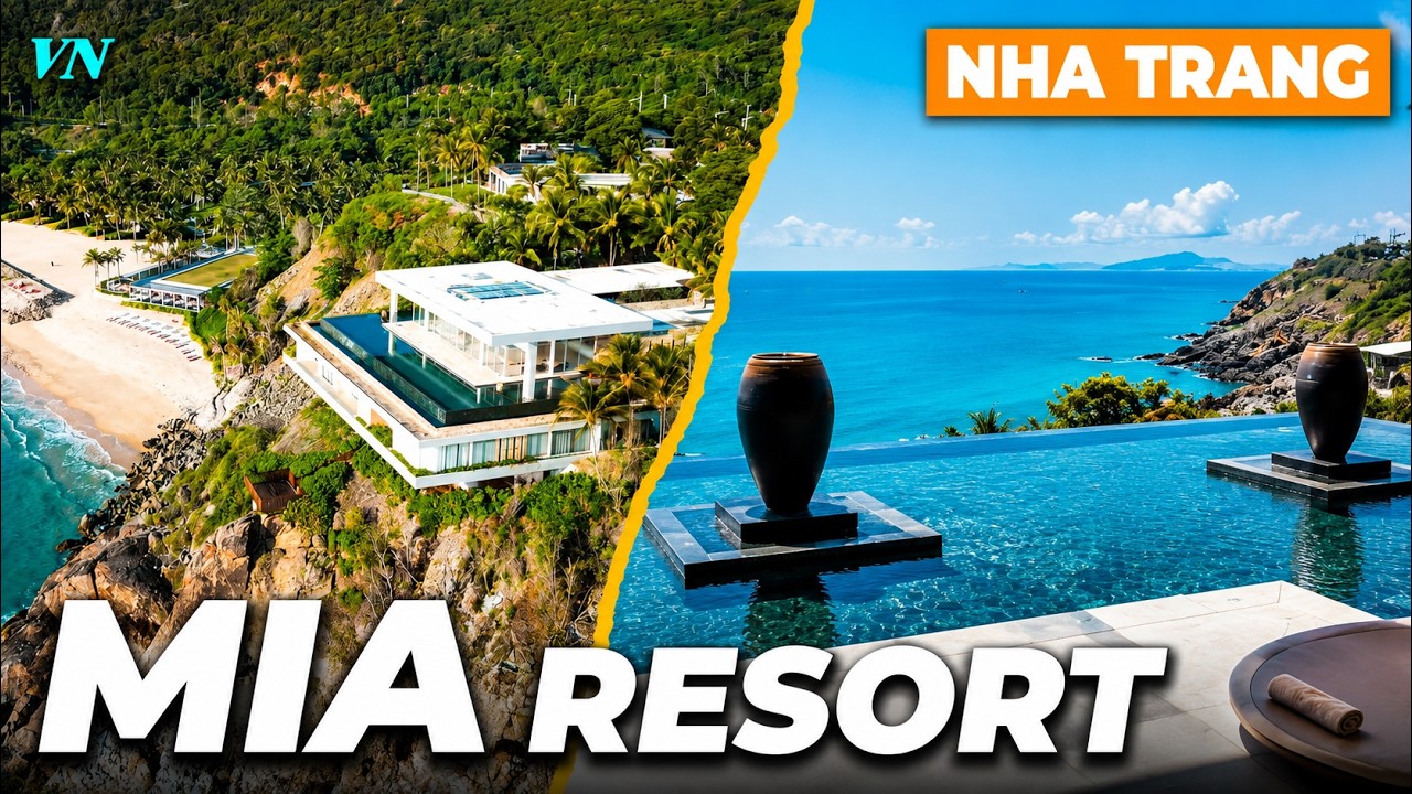 [4K] Mia Resort Nha Trang Viet Nam– A Cliffside Sanctuary Above the Waves