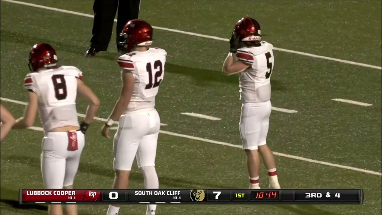 Lubbock Cooper vs. South Oak Cliff in State Semifinal