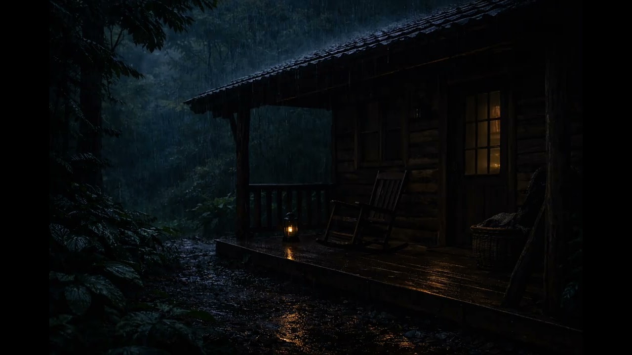 Let the Night Rain Take Over | Steady Sound for Deep Nervous System Reset (2 Hours)