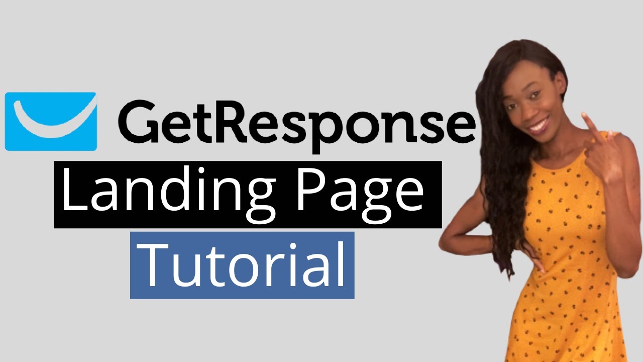 GetResponse Landing Page Tutorial (2021)