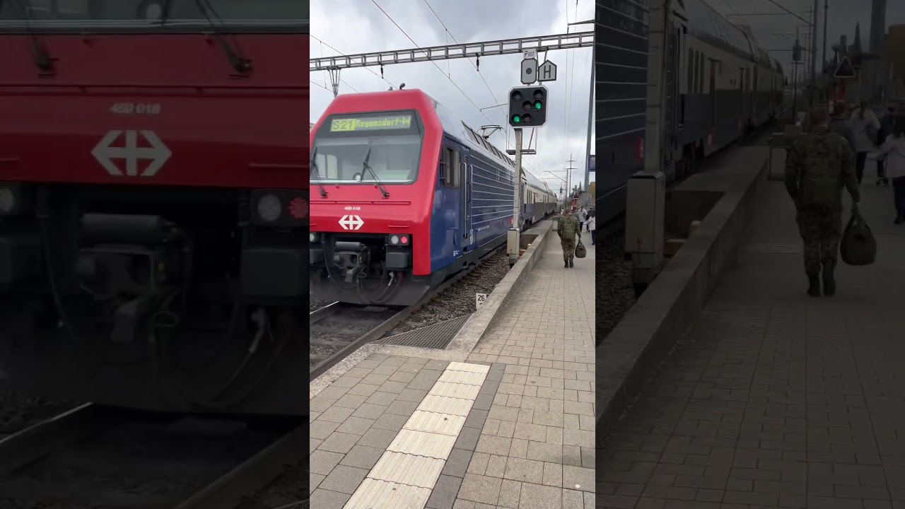 S21 nach Regensdorf-Watt in Z&uuml;rich Affoltern (21.04.2023)