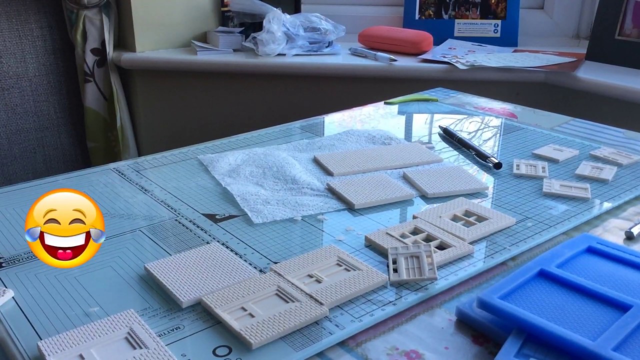 Casting Model railway scenery moulds with Tuffcast 2018