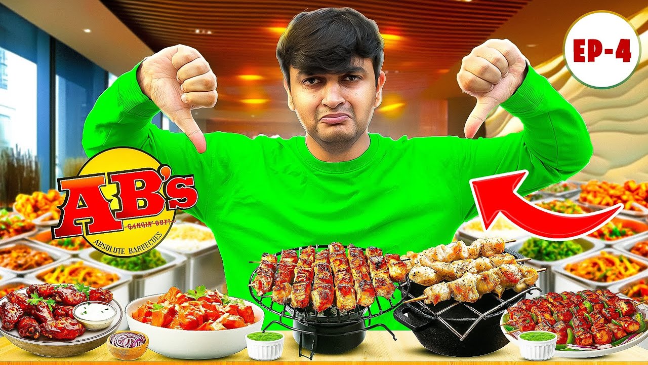 Trying ABSOLUTE BBQ Unlimited Buffet | Ep4 | Best Buffet Series 