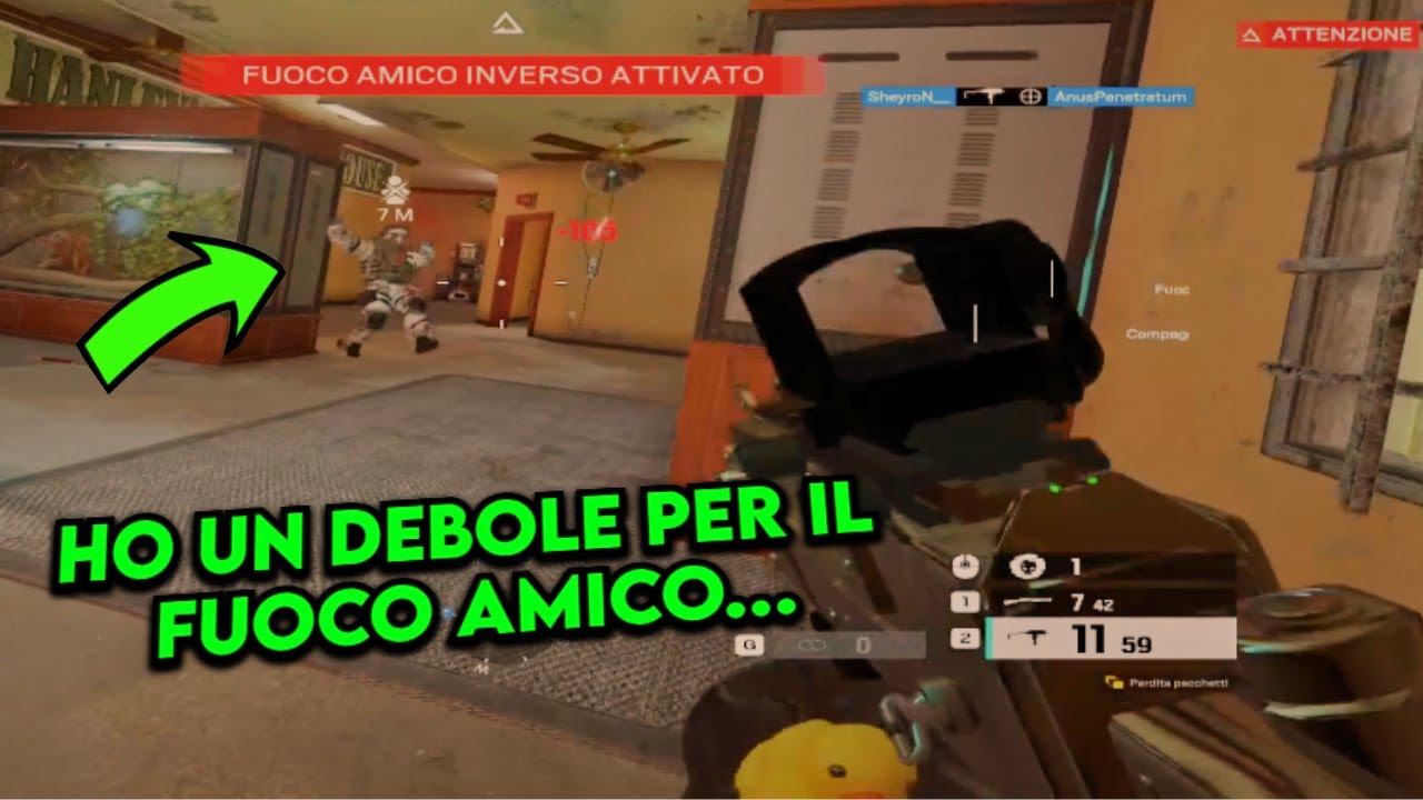 Ho un DEBOLE per il FUOCO AMICO... - Rainbow Six Siege