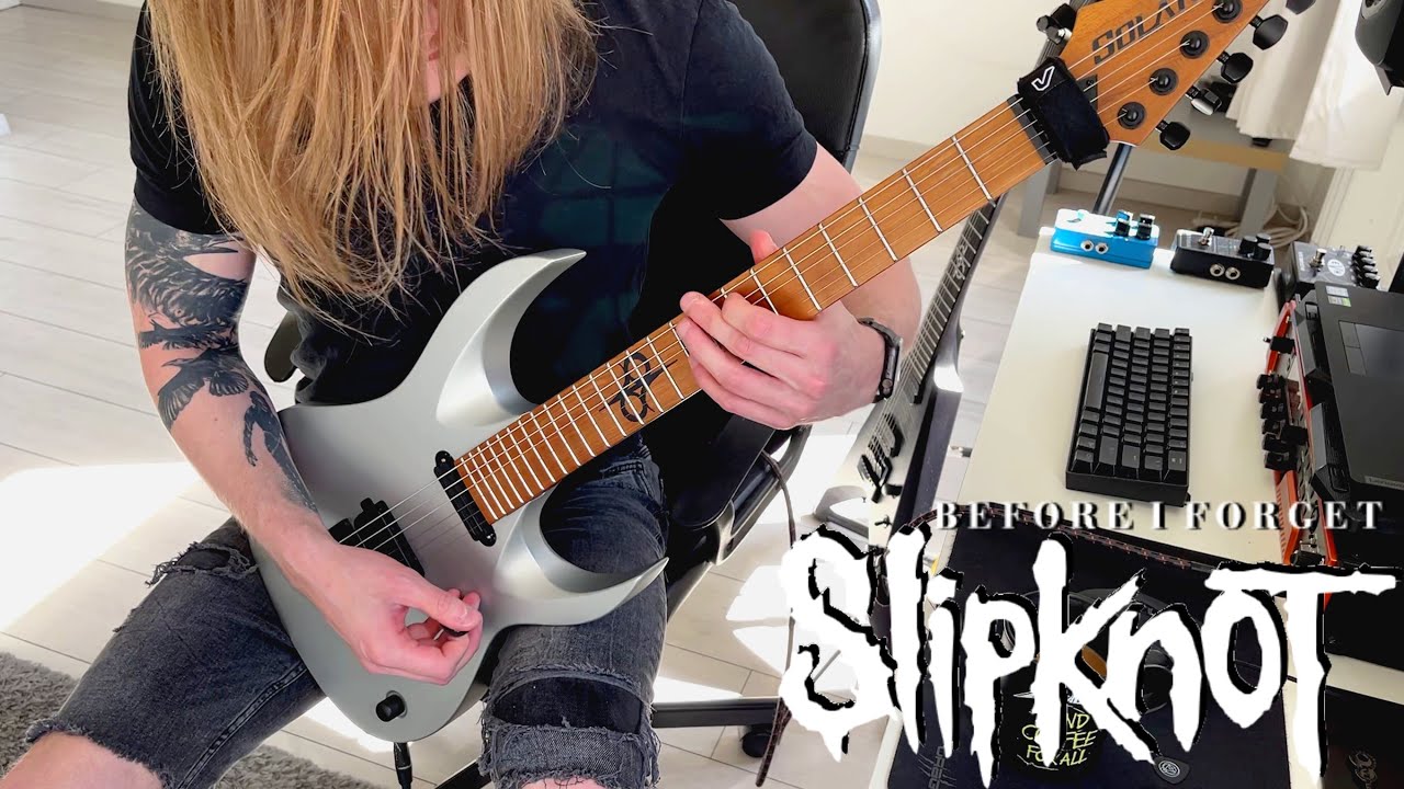 Slipknot - Before I Forget (Guitar Cover)