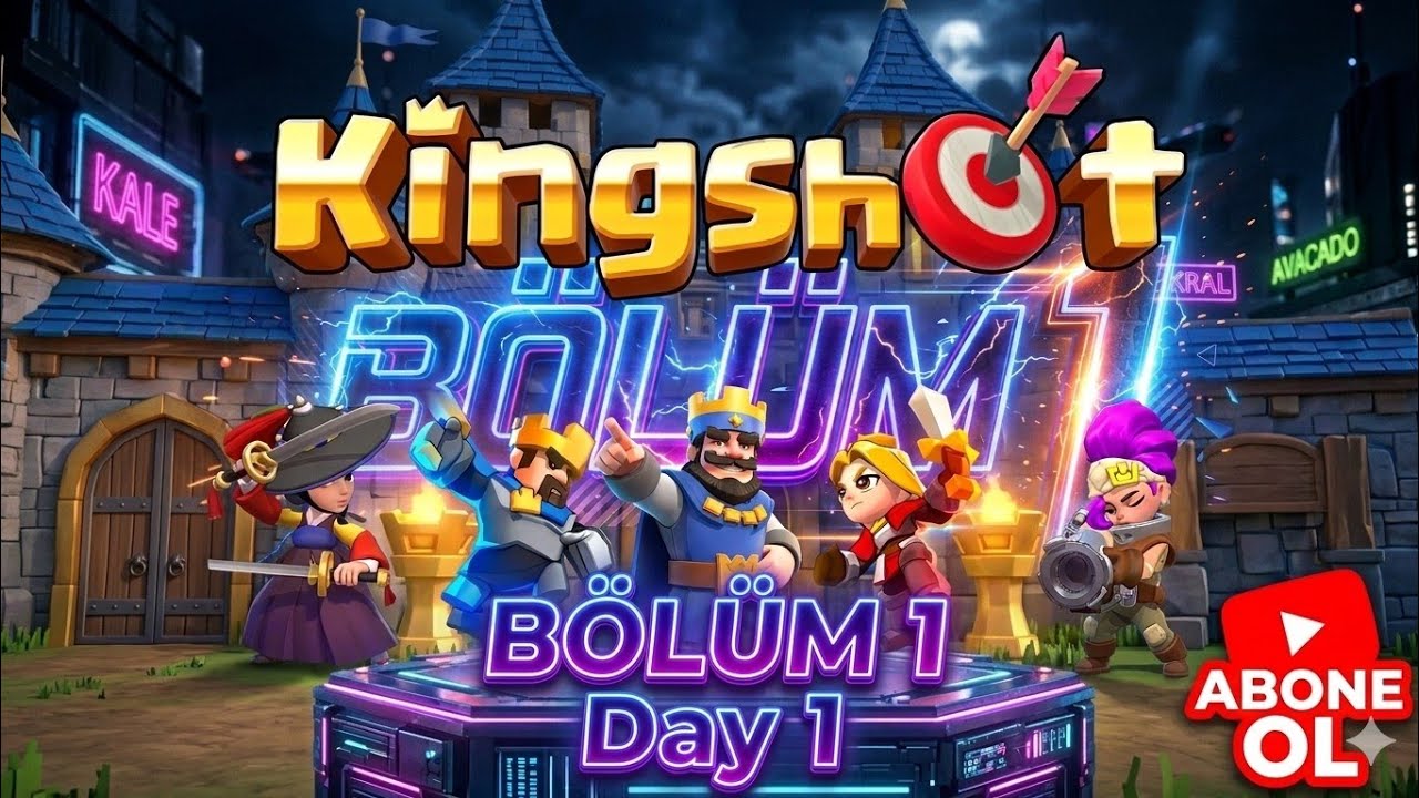 İLK KEZ SİZİNLE KINGSHOT OYNADIK/ KİNGSOHT/ BÖLÜM: #1