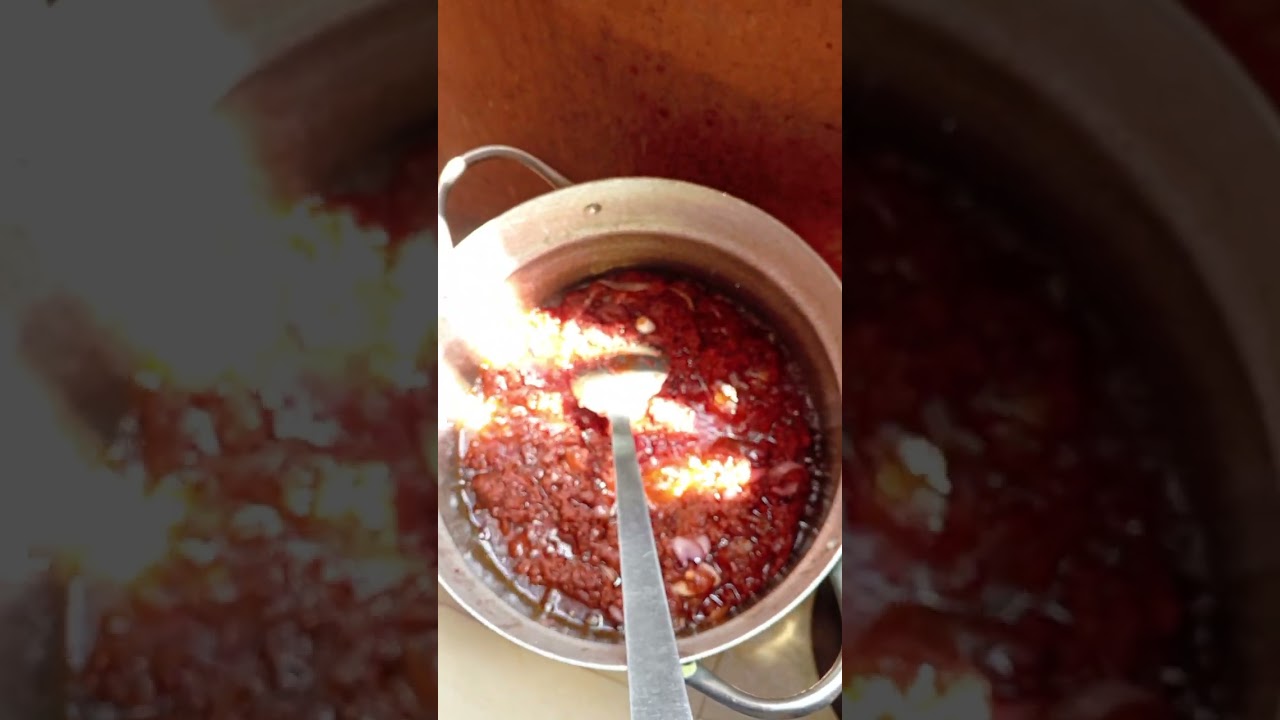 Home made tin tomatoes stew 