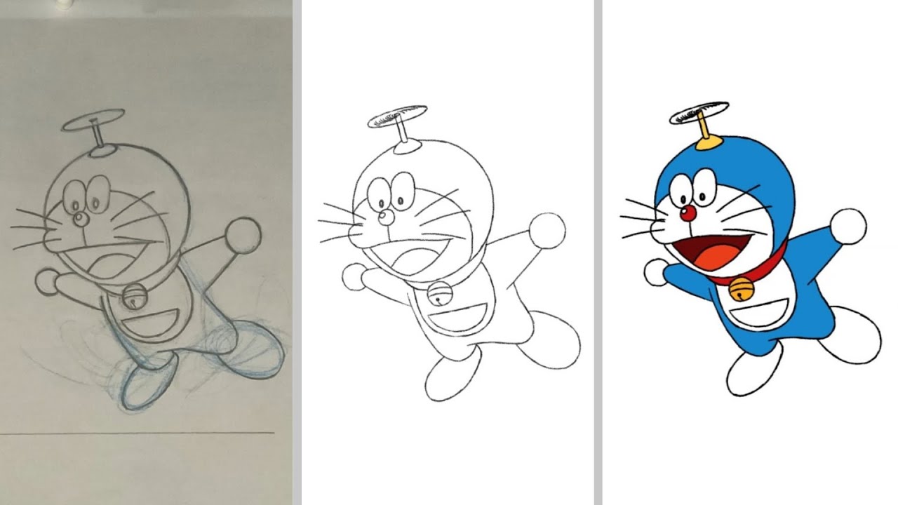 2D Animation: Doraemon (Making of)