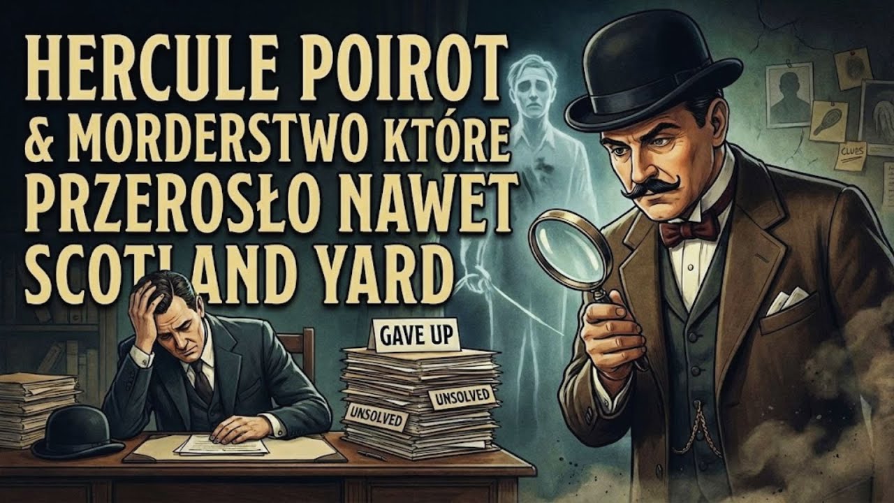 Hercule Poirot i morderstwo które przerosło nawet Scotland Yard | Opowieść o Herkulesie Poirot