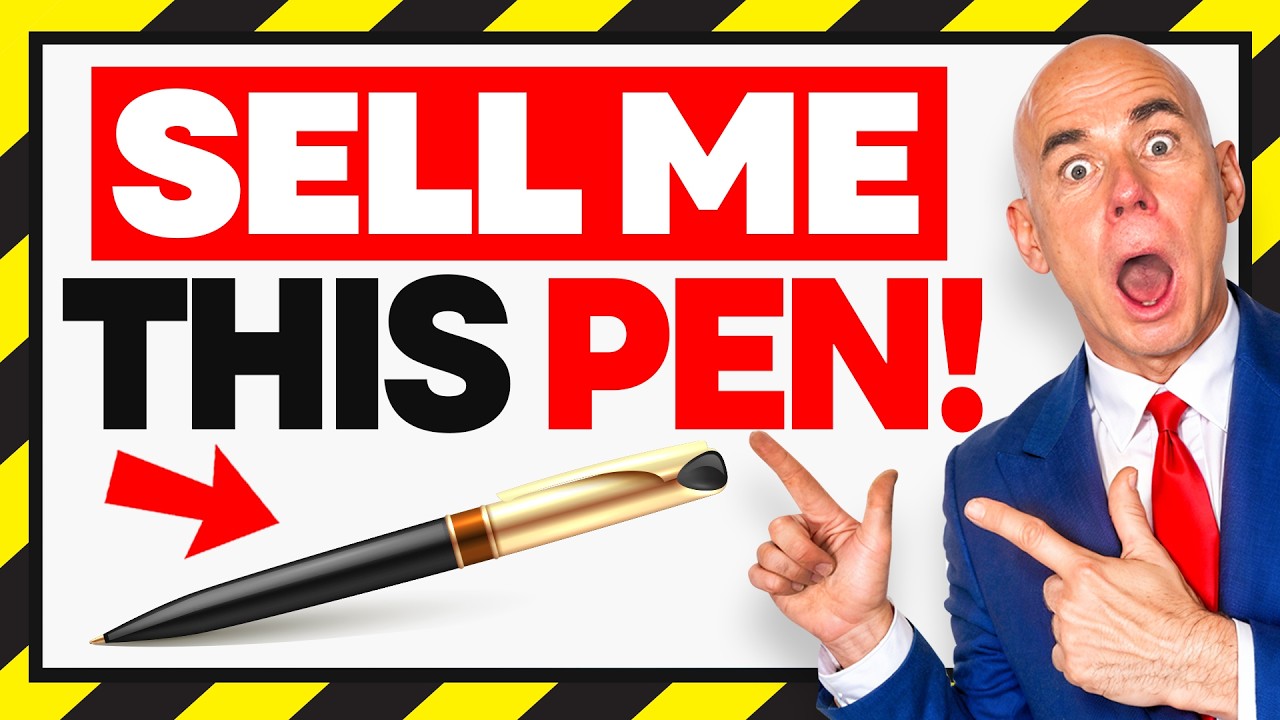 &ldquo;SELL ME THIS PEN!&rdquo; (HOW TO SELL A PEN IN A JOB INTERVIEW!) SALES INTERVIEW QUESTIONS & ANSWERS!