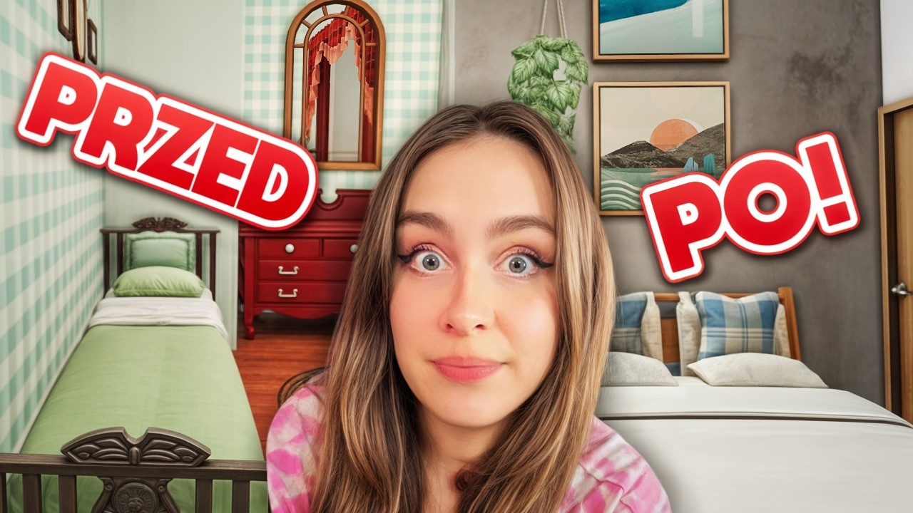 Zrobiłam TOTALNĄ renowację najgorszego domu w The Sims 4!