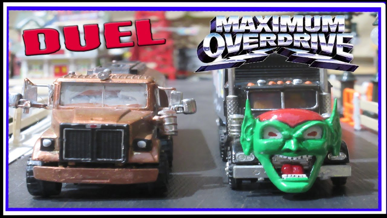 Duel Truck VS Green Goblin Happy Toyz Truck! - Stop Motion