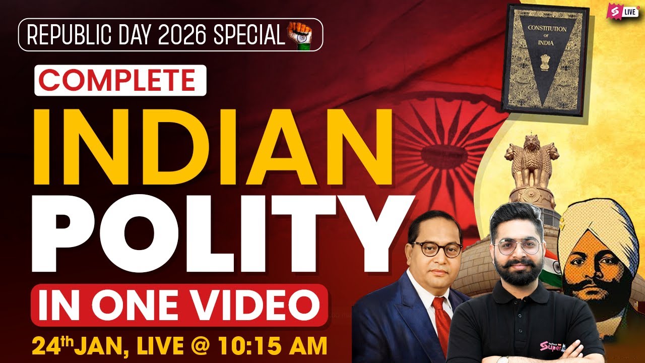 Republic Day Special | Punjab Police & PSSSB 2026 Maha Marathon | Polity Complete Revision | Nishant