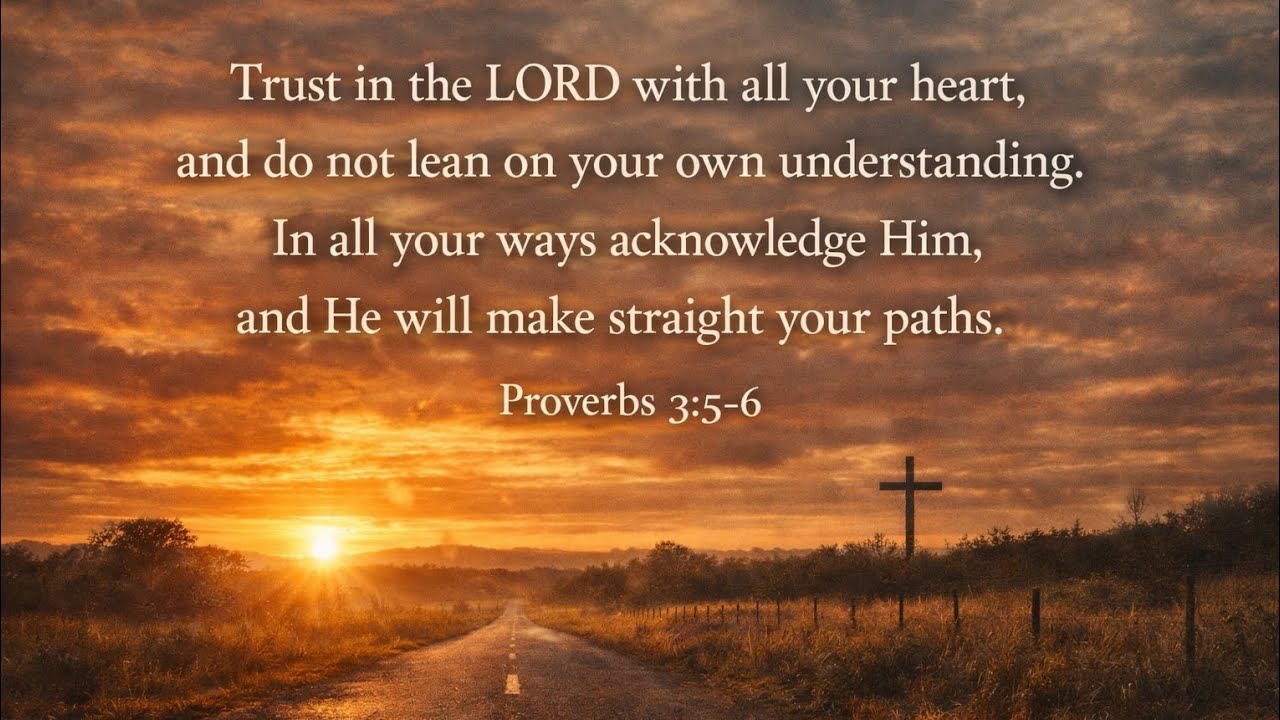 If I Knew Better (Proverbs 3:5-6)