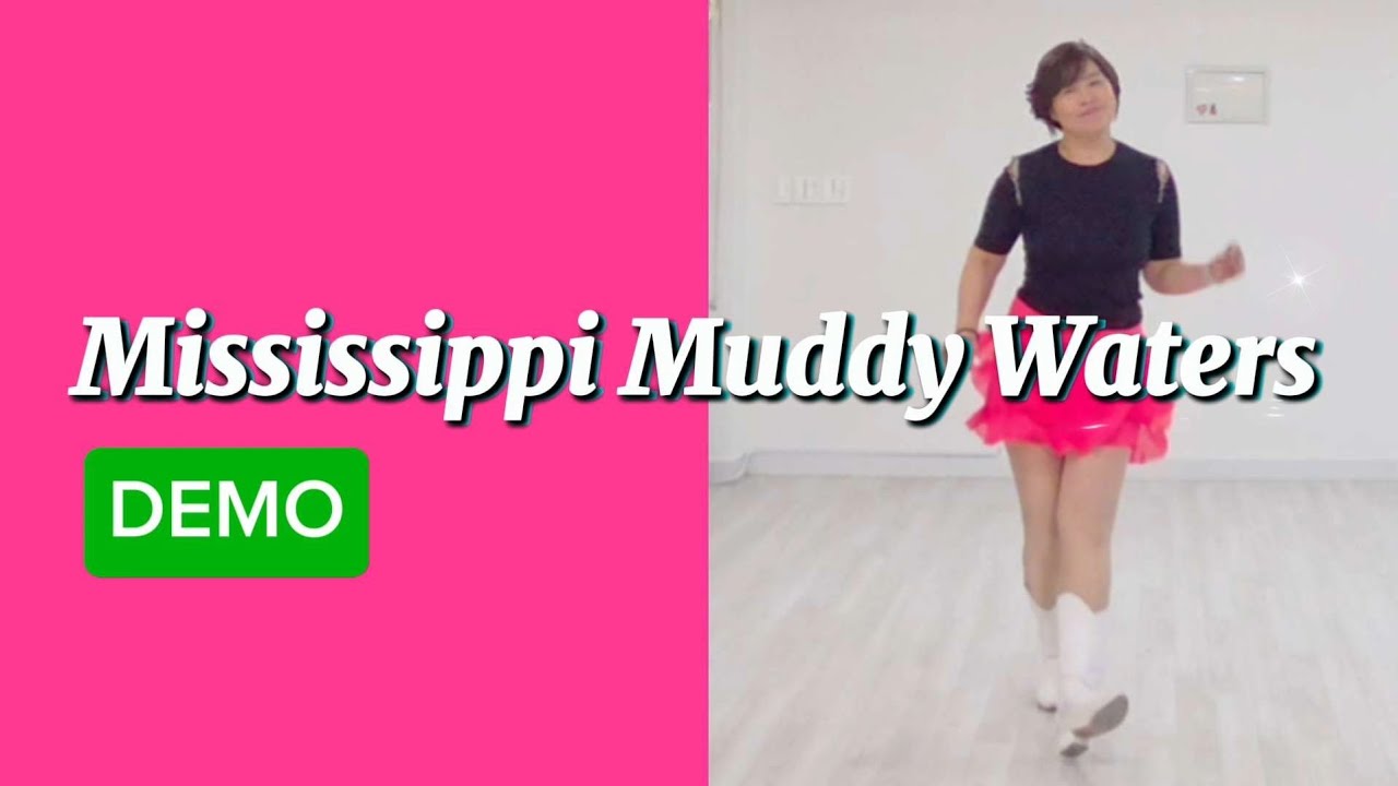 ✨Mississippi Muddy Waters linedance#Improver level#강릉라인댄스 #최윤선라인댄스