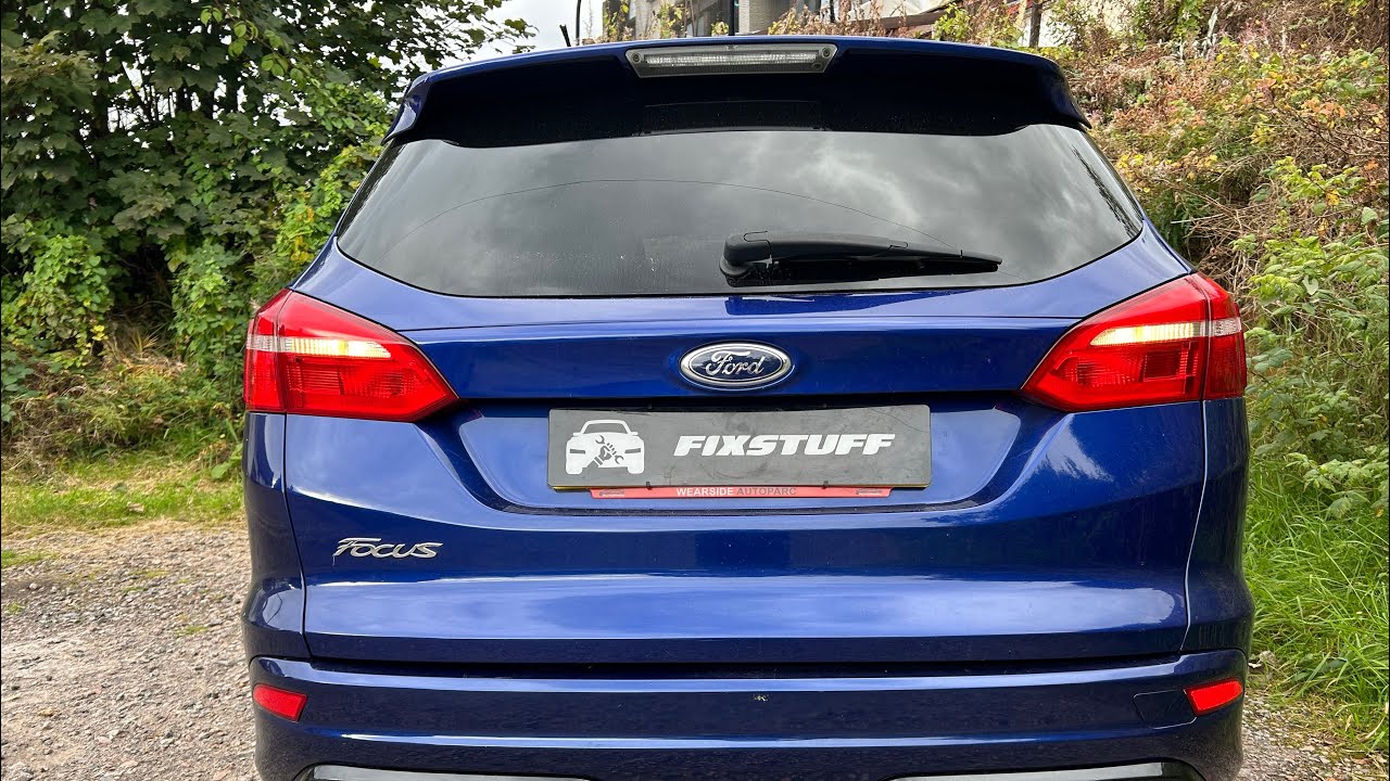 Устранена протечка воды в багажнике универсала Ford Focus mk3