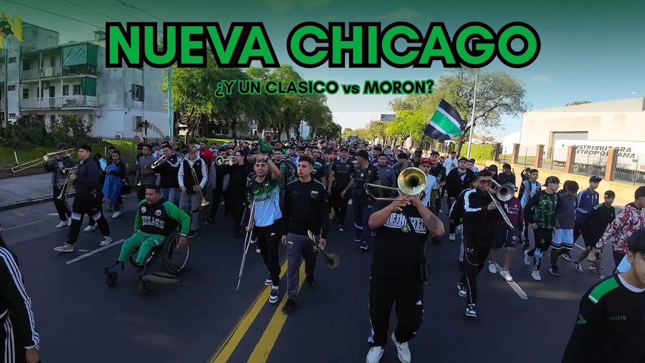UN DIA CON LA PERCUSION DE CHICAGO: RIVALIDAD con MORON - CIUDAD OCULTA