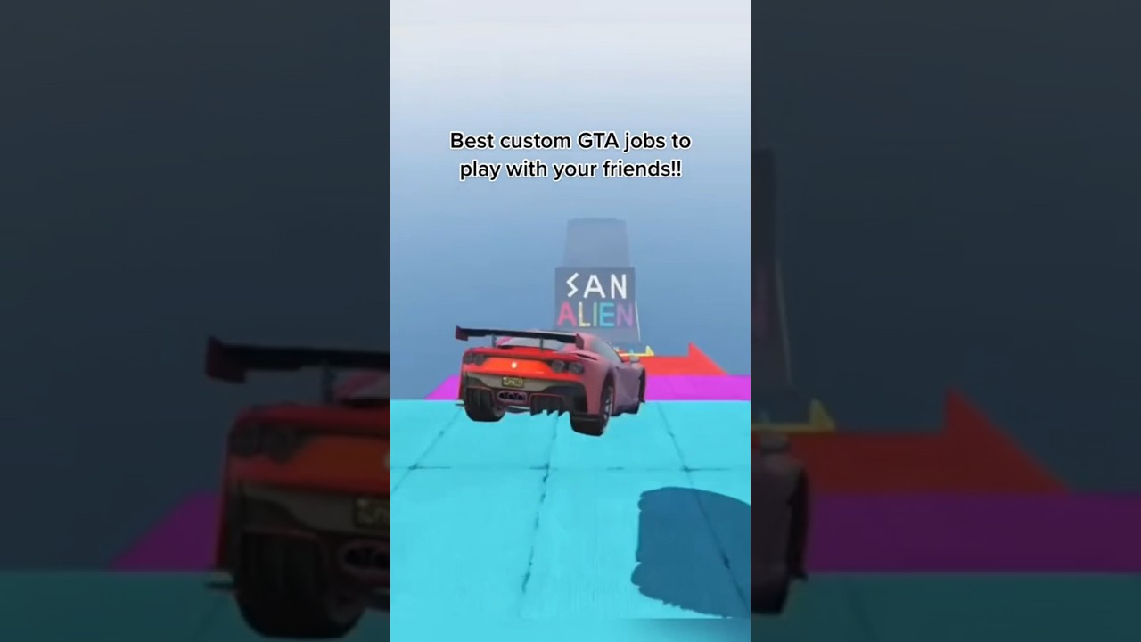 Best custom GTA jobs to play with your friends #gta5 #shorts #job #shortsviral