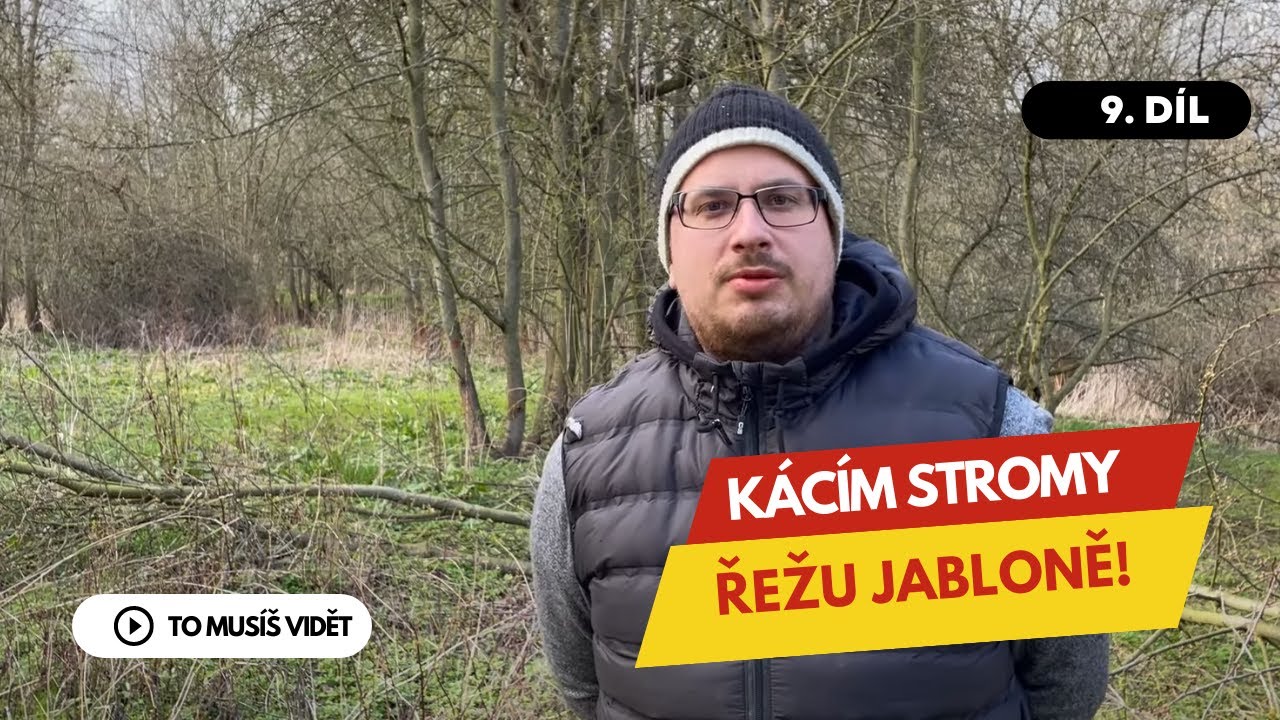 Pokácel jsem svůj PRVNÍ STROM! | Pražák na vesnici | Díl 9.