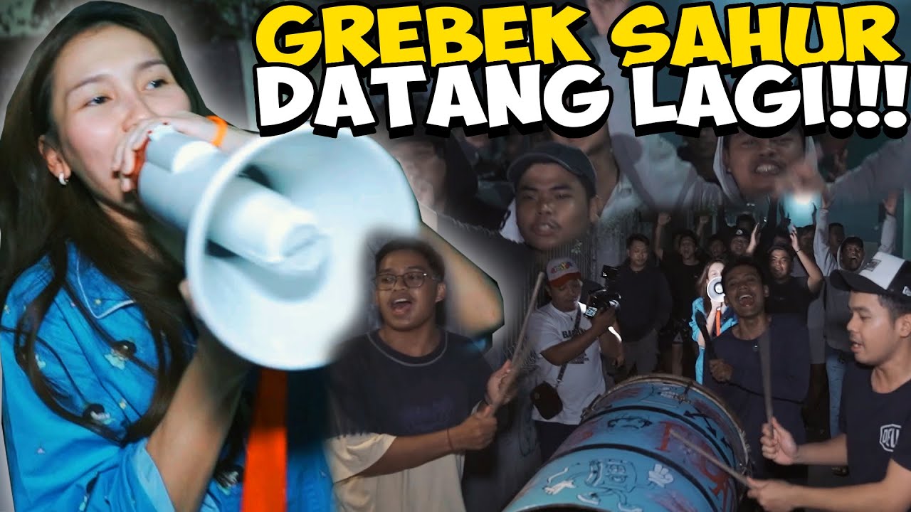 AYU TING TING GREBEK SAHUR NUMPANG MAKAN DI RUMAH WARGA!!!