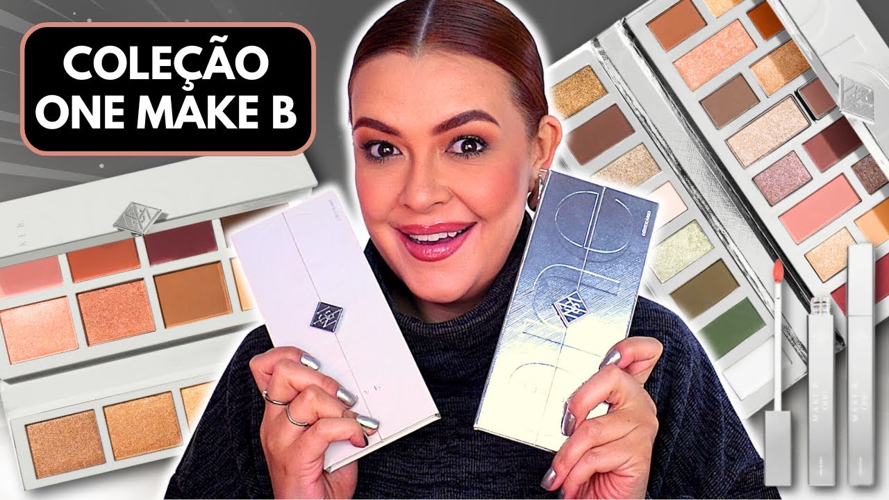 TUDO SOBRE AS PALETAS DE MAKE B ONE O BOTICÁRIO | 5 inspirações de maquiagem